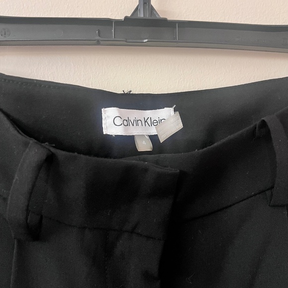 Calvin Klein Women's Black Tailored-trousers - Picture 3 of 3